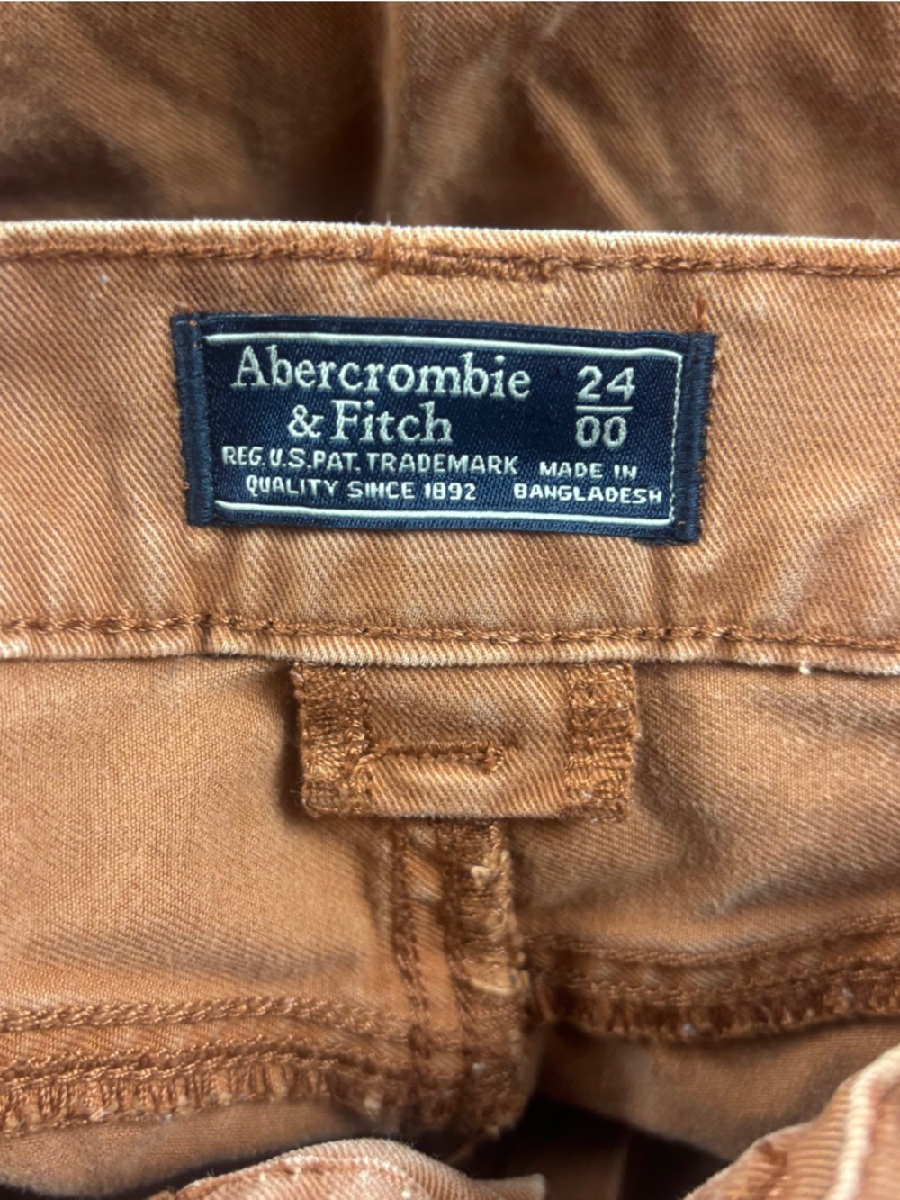 ABERCROMBIE & FITCH Women’s  town Wide Leg Cargo Pants size: 24 - 00 - Picture 6 of 7
